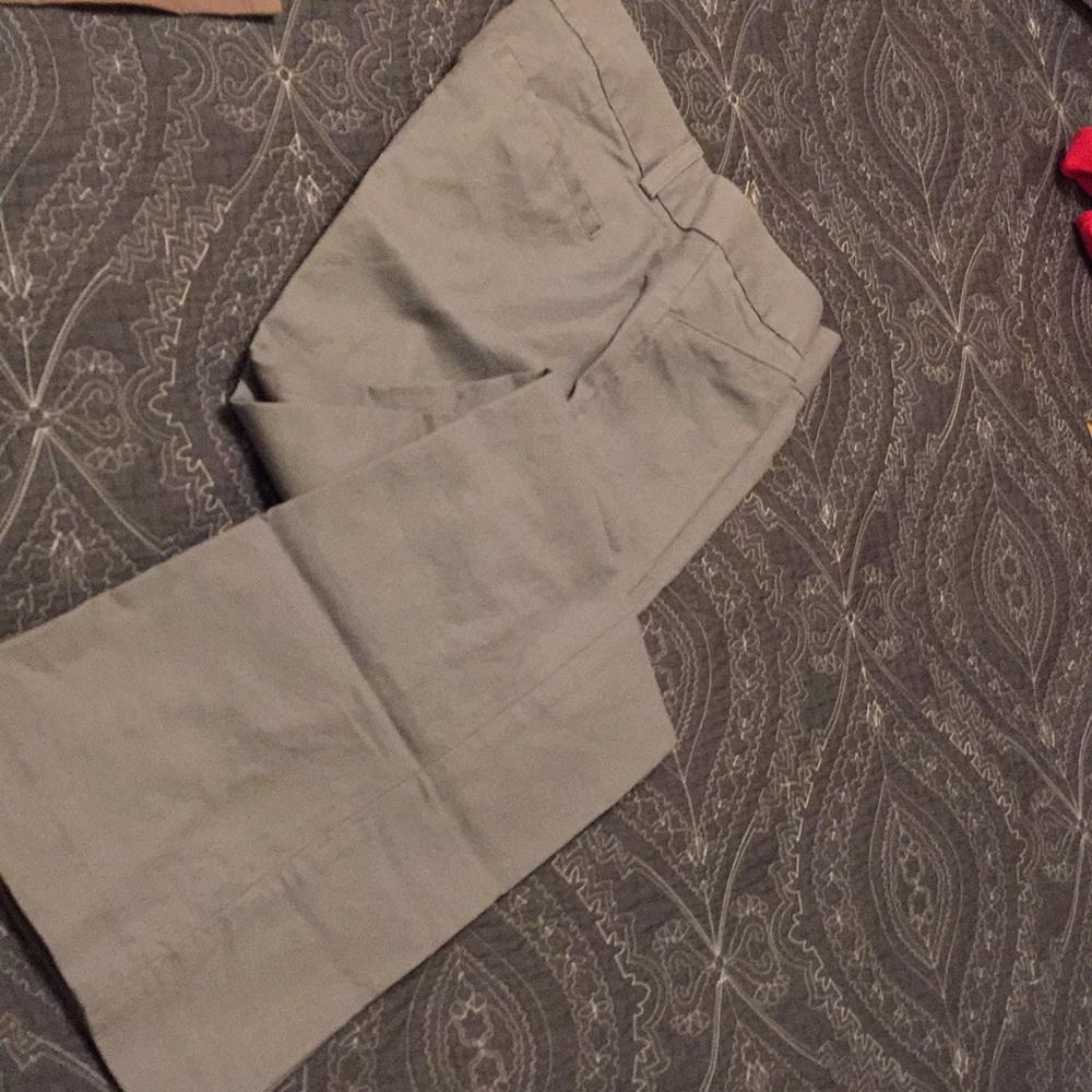 Gray khaki dress pant